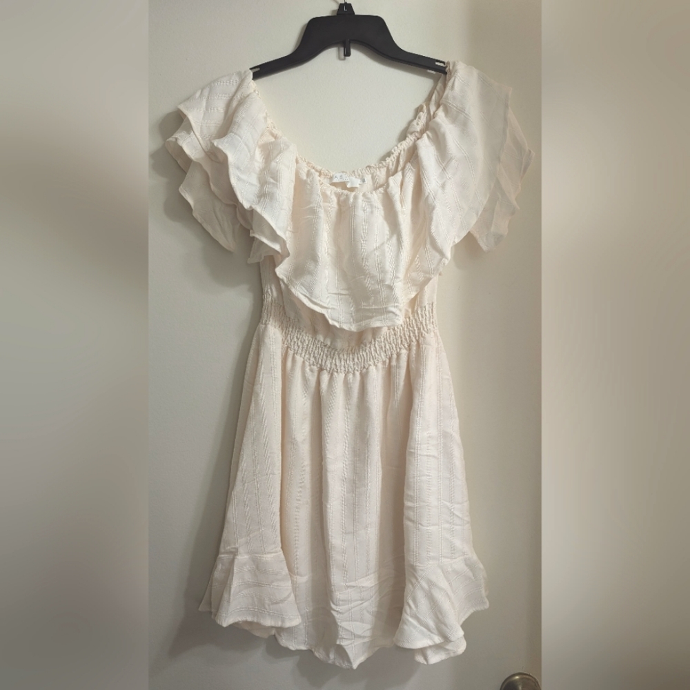 ASTR the Label Off The Shoulder Dress